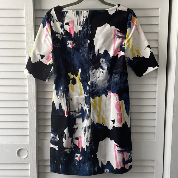 KATE SPADE SATURDAY ATMOSPHERE PRINT SPLATTER PAINT DRESS - Picture 2 of 6